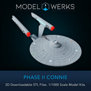 1/1000 Phase II Connie STL File Download