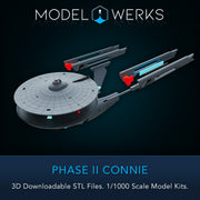 1/1000 Phase II Connie STL File Download