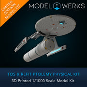 1/000 Ptolemy Class Physical 3D Printed Kit
