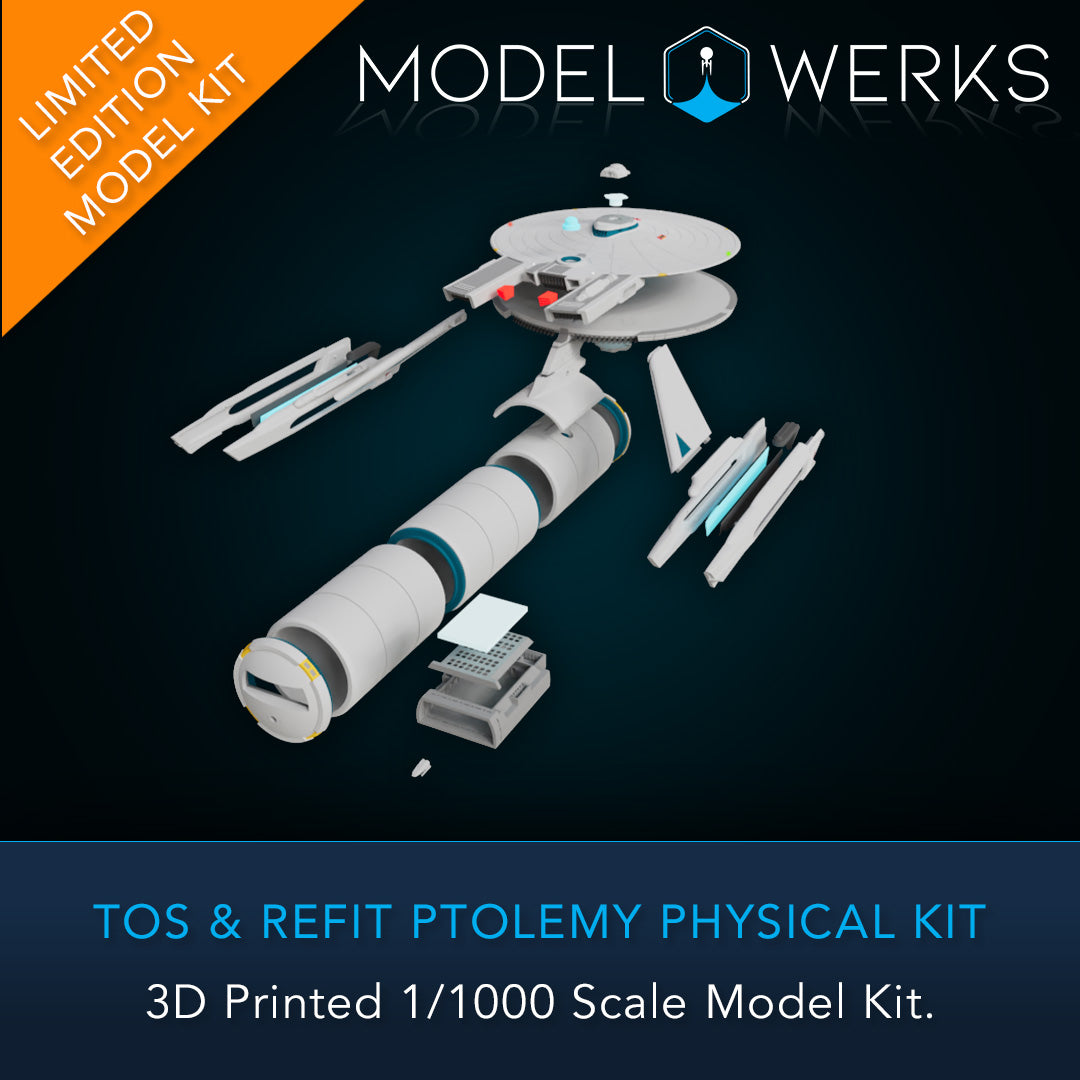 1/000 Ptolemy Class Physical 3D Printed Kit