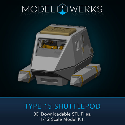 Type 15 Shuttlepod 1/12 Scale