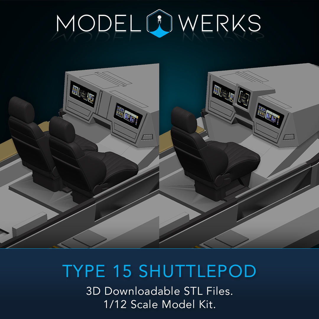 Type 15 Shuttlepod 1/12 Scale