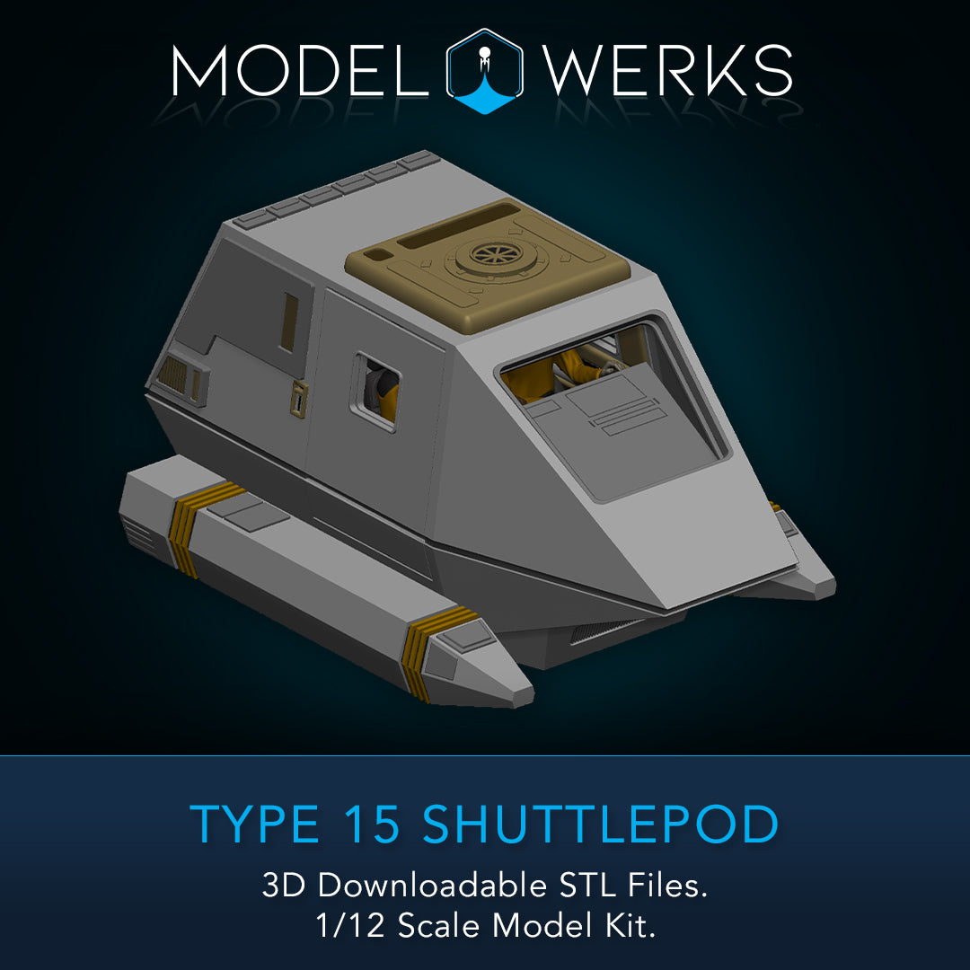 Type 15 Shuttlepod 1/12 Scale