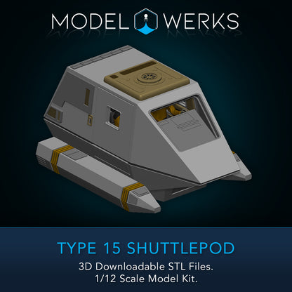 Type 15 Shuttlepod 1/12 Scale