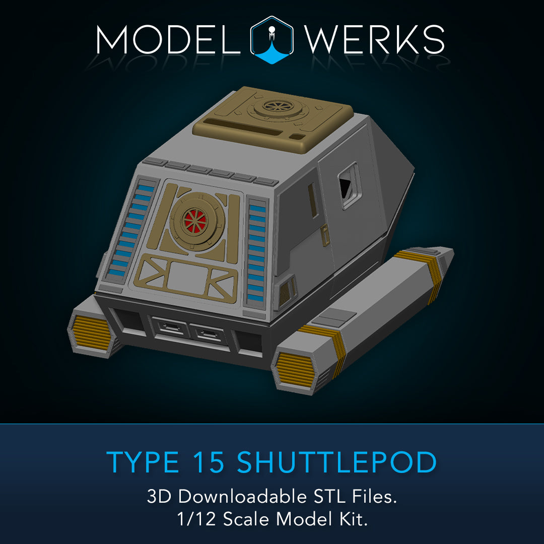 Type 15 Shuttlepod 1/12 Scale