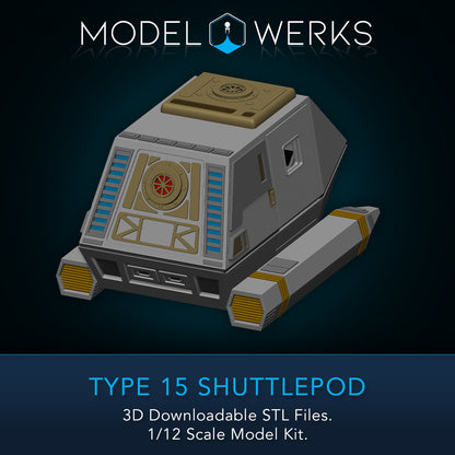 Type 15 Shuttlepod 1/12 Scale