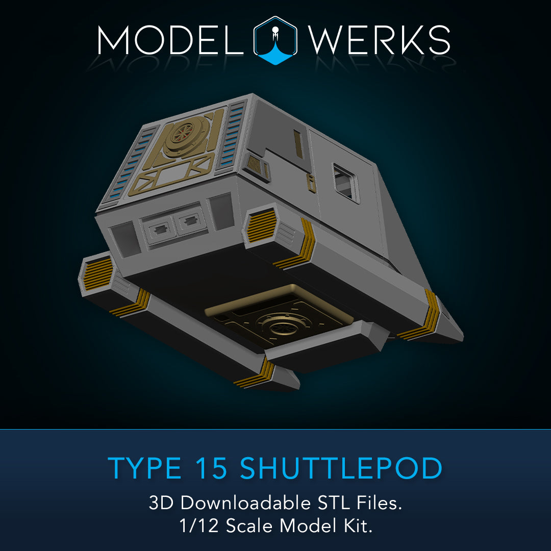 Type 15 Shuttlepod 1/12 Scale