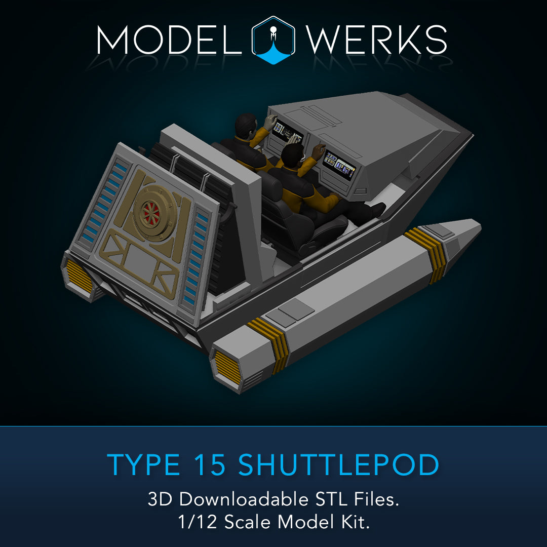 Type 15 Shuttlepod 1/12 Scale