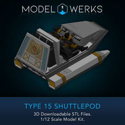 Type 15 Shuttlepod 1/12 Scale