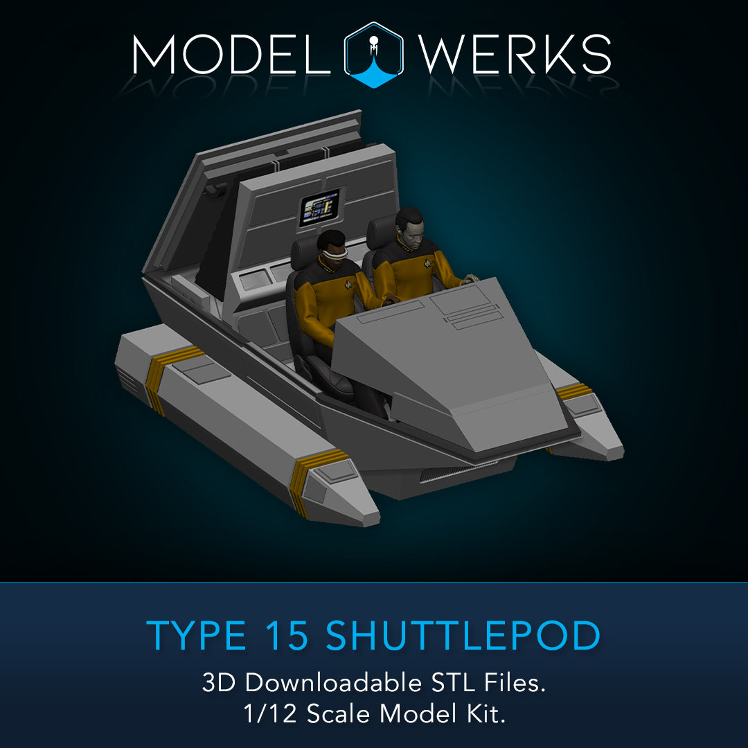 Type 15 Shuttlepod 1/12 Scale