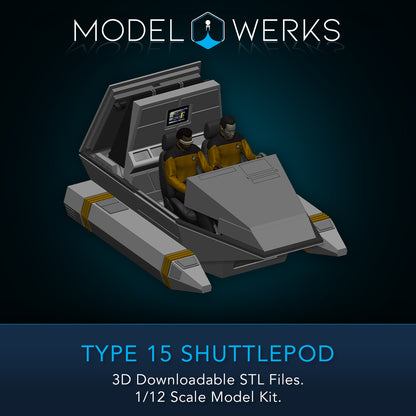 Type 15 Shuttlepod 1/12 Scale