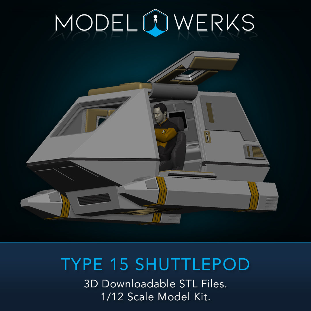 Type 15 Shuttlepod 1/12 Scale