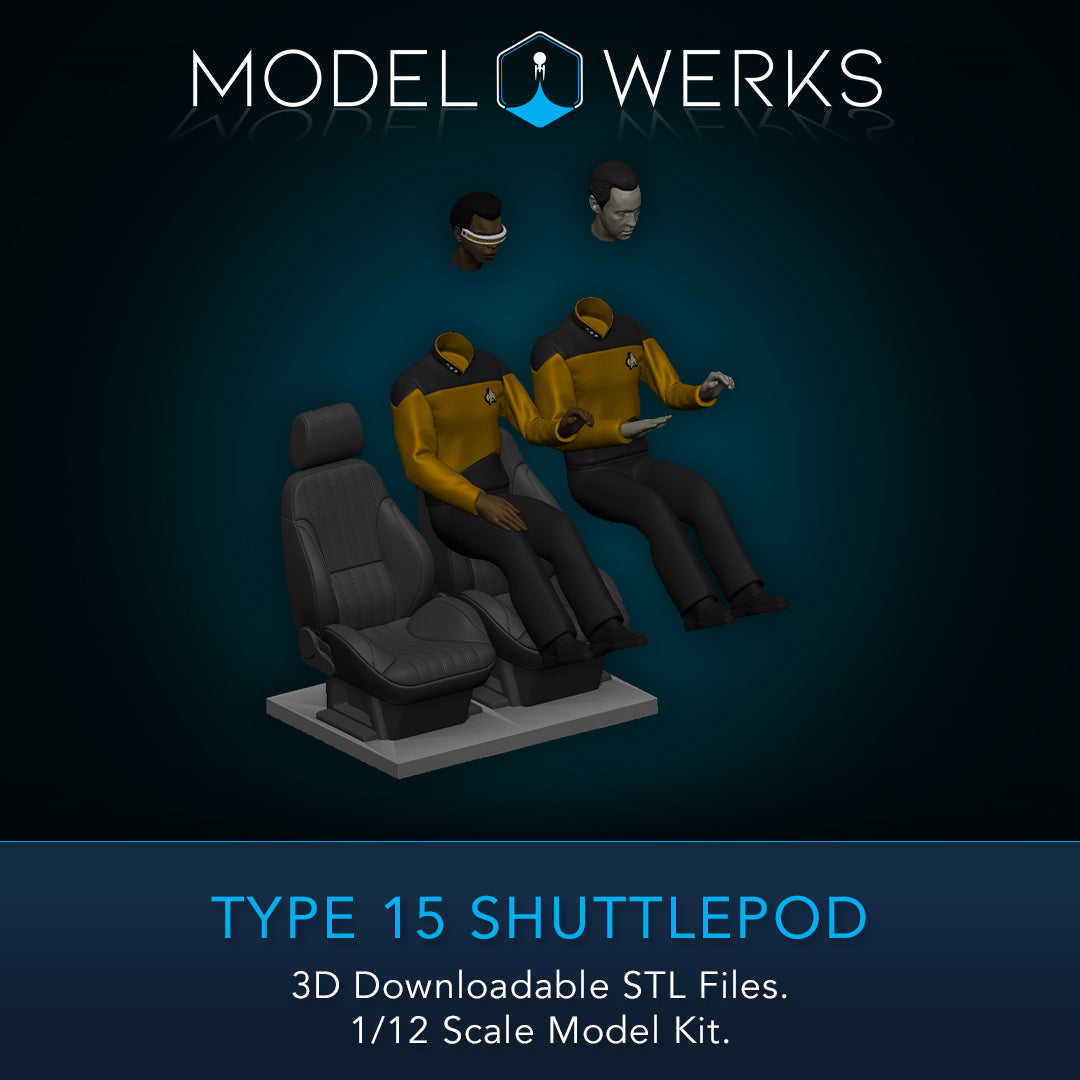 Type 15 Shuttlepod 1/12 Scale