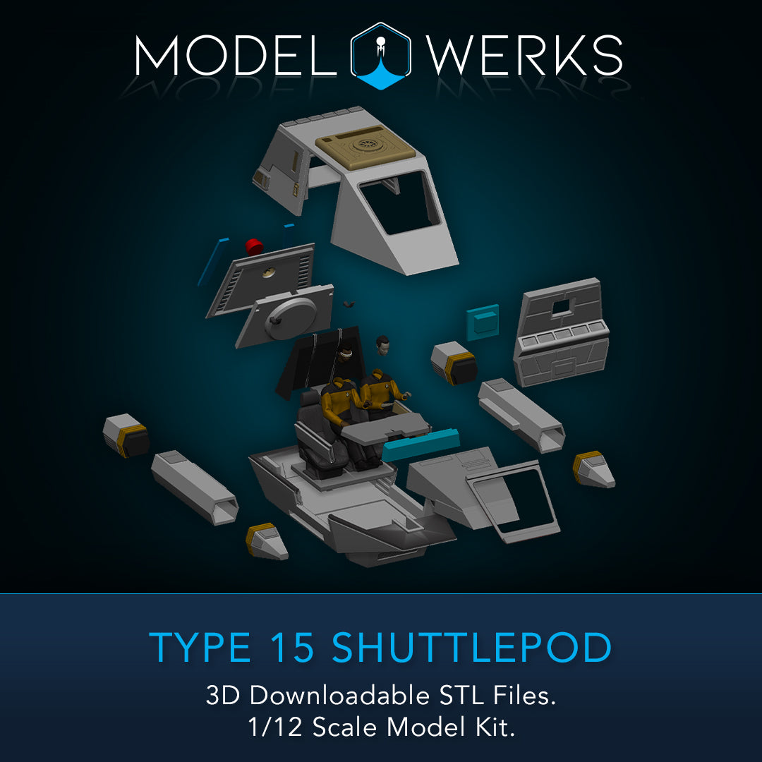 Type 15 Shuttlepod 1/12 Scale