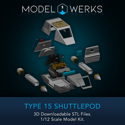 Type 15 Shuttlepod 1/12 Scale