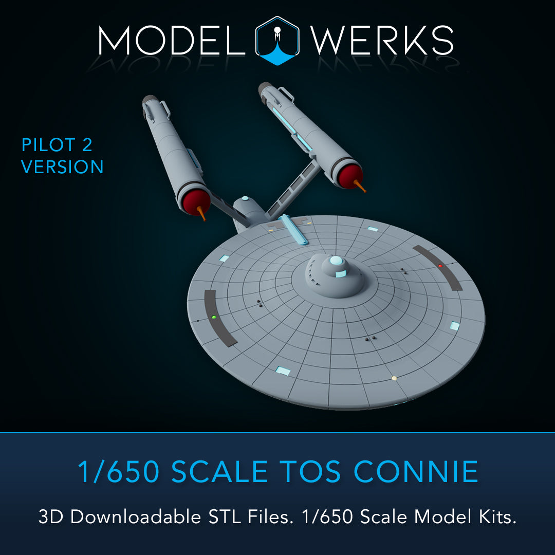 1/650 TOS Connie STL File Download