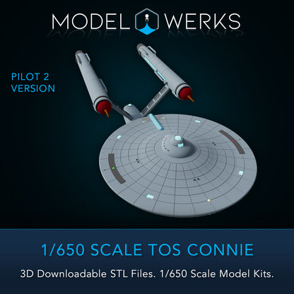 1/650 TOS Connie STL File Download
