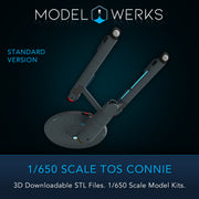 1/650 TOS Connie STL File Download