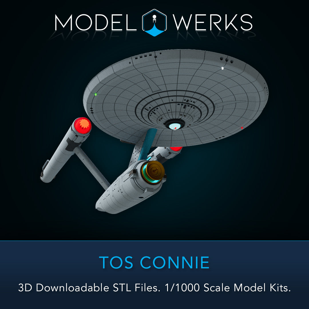 1/1000 TOS Connie STL File Download