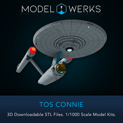 1/1000 TOS Connie STL File Download