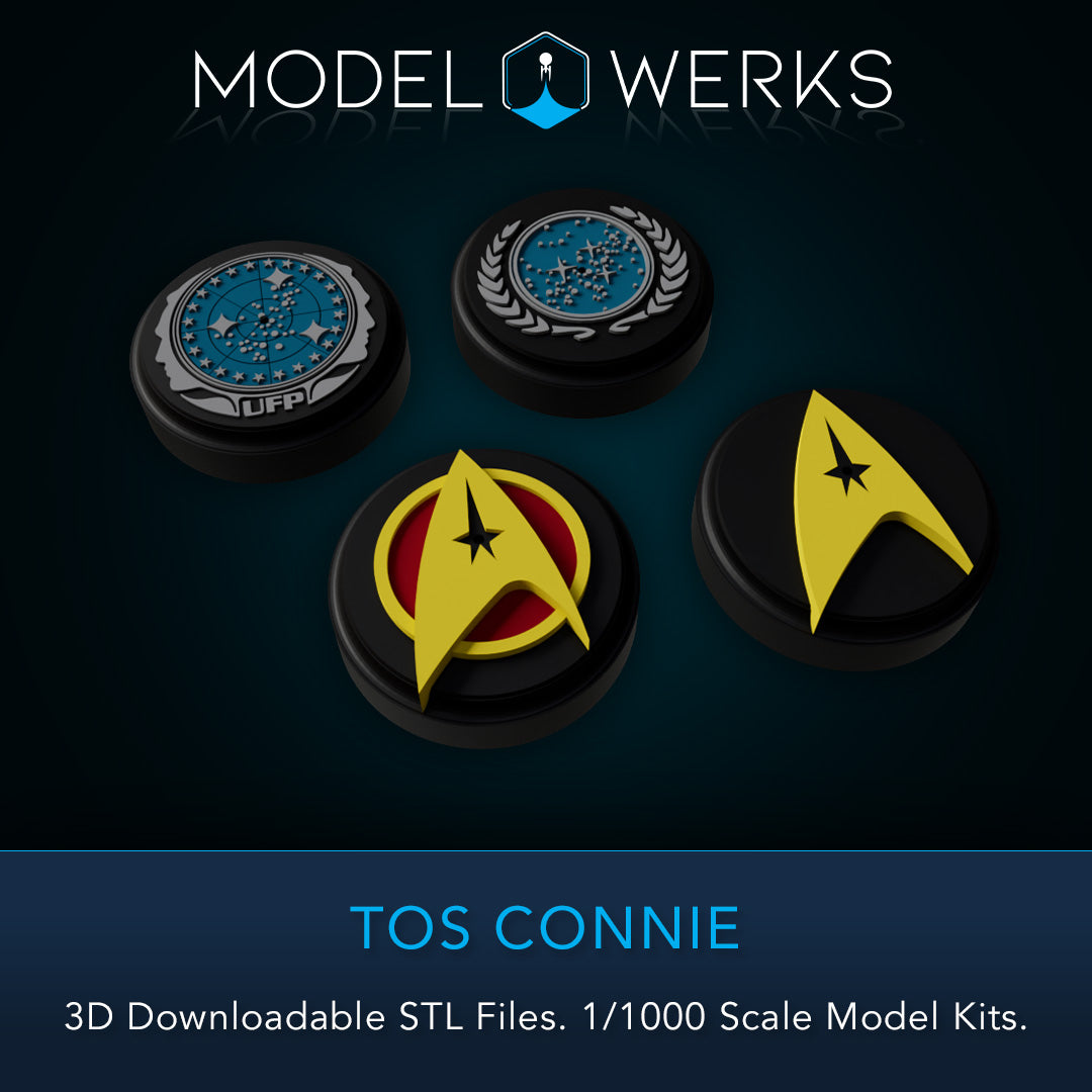 1/1000 TOS Connie STL File Download
