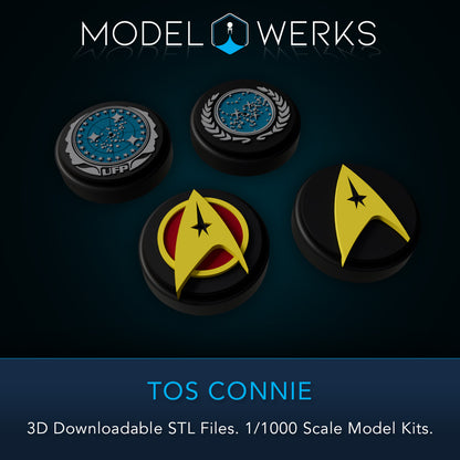 1/1000 TOS Connie STL File Download