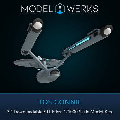 1/1000 TOS Connie STL File Download