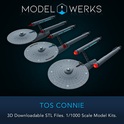1/1000 TOS Connie STL File Download