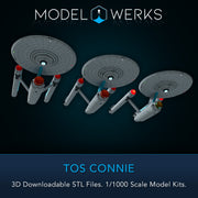 1/1000 TOS Connie STL File Download