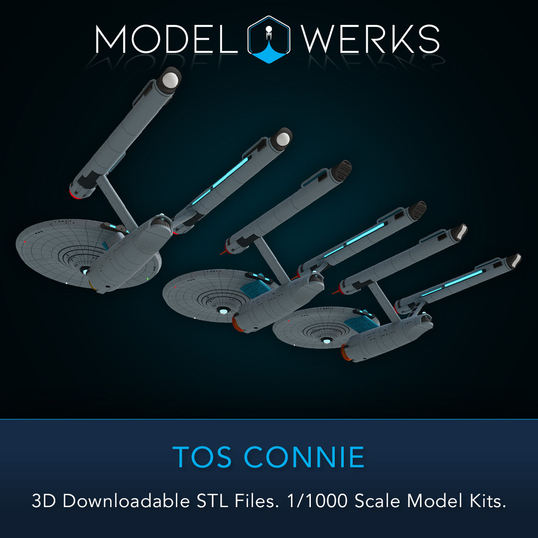 1/1000 TOS Connie STL File Download