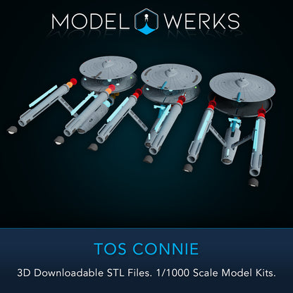 1/1000 TOS Connie STL File Download