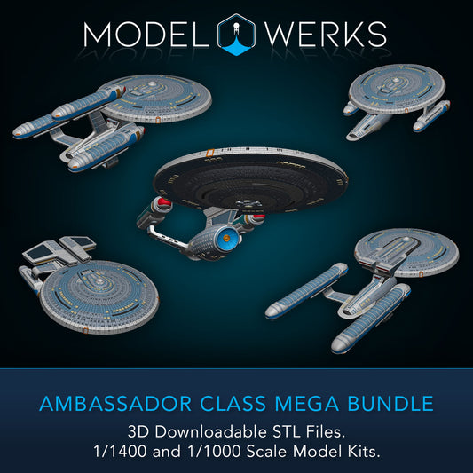 Ambassador Class 1/1000 and 1/1400 Mega-Bundle