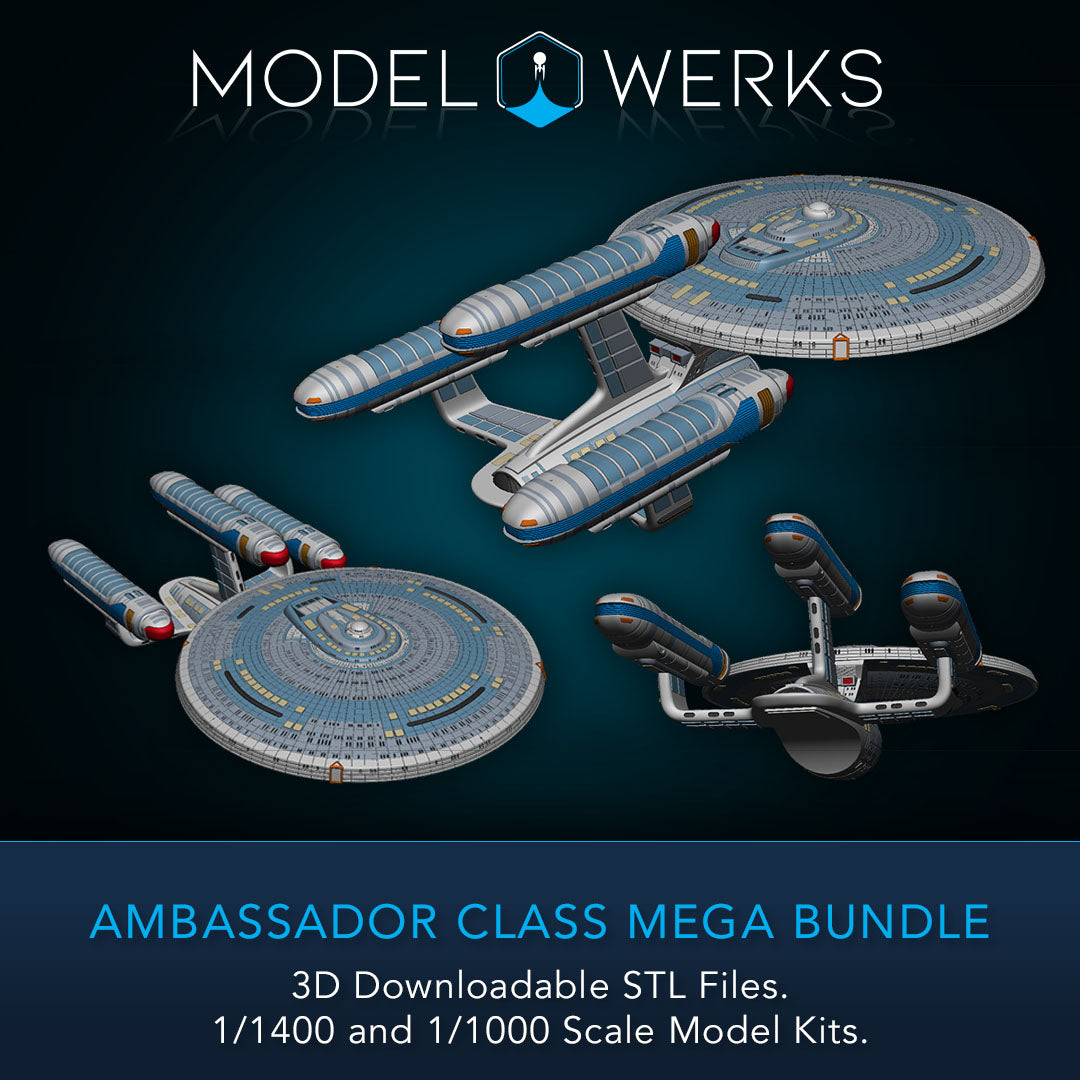 Ambassador Class 1/1000 and 1/1400 Mega-Bundle