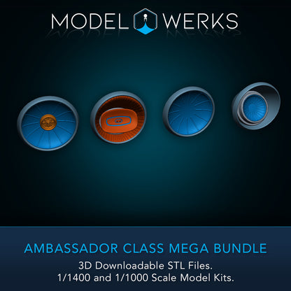 Ambassador Class 1/1000 and 1/1400 Mega-Bundle