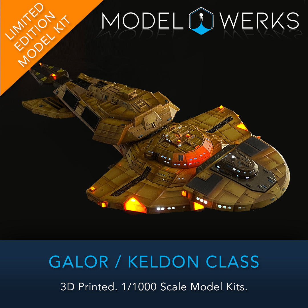 1/000 Galor or Keldon Class Physical 3D Printed Kit