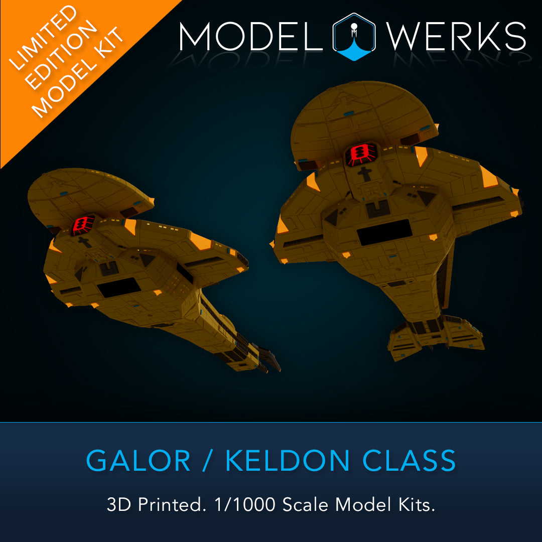 1/000 Galor or Keldon Class Physical 3D Printed Kit