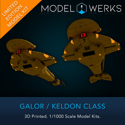 1/000 Galor or Keldon Class Physical 3D Printed Kit