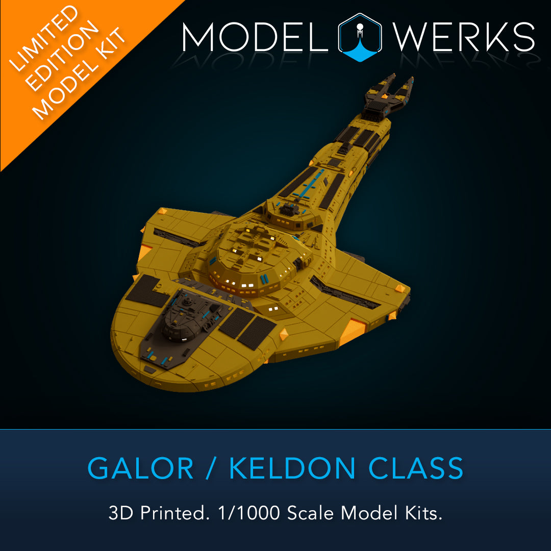 1/000 Galor or Keldon Class Physical 3D Printed Kit