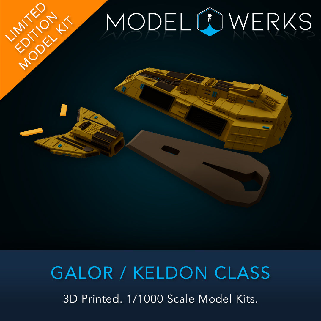 1/000 Galor or Keldon Class Physical 3D Printed Kit