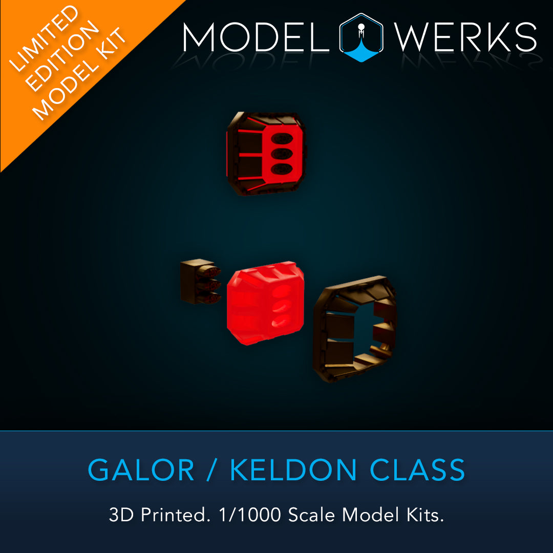 1/000 Galor or Keldon Class Physical 3D Printed Kit