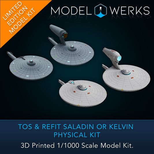 1/000 Saladin / Prime Kelvin Class Physical 3D Printed Kit