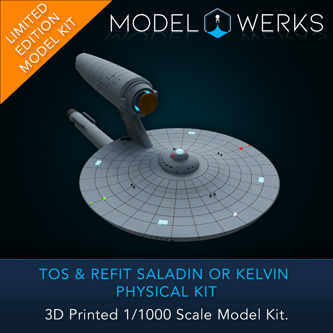 1/000 Saladin / Prime Kelvin Class Physical 3D Printed Kit