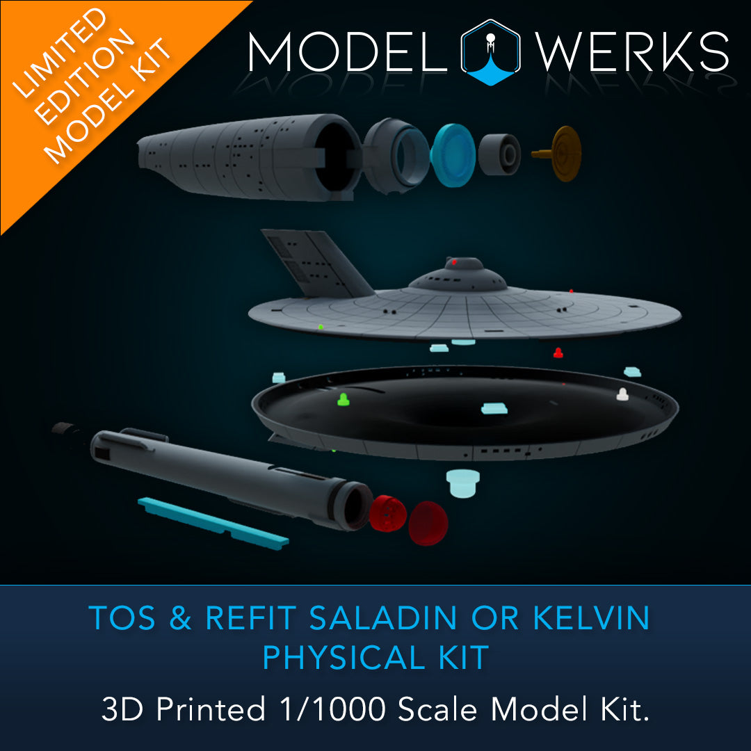 1/000 Saladin / Prime Kelvin Class Physical 3D Printed Kit