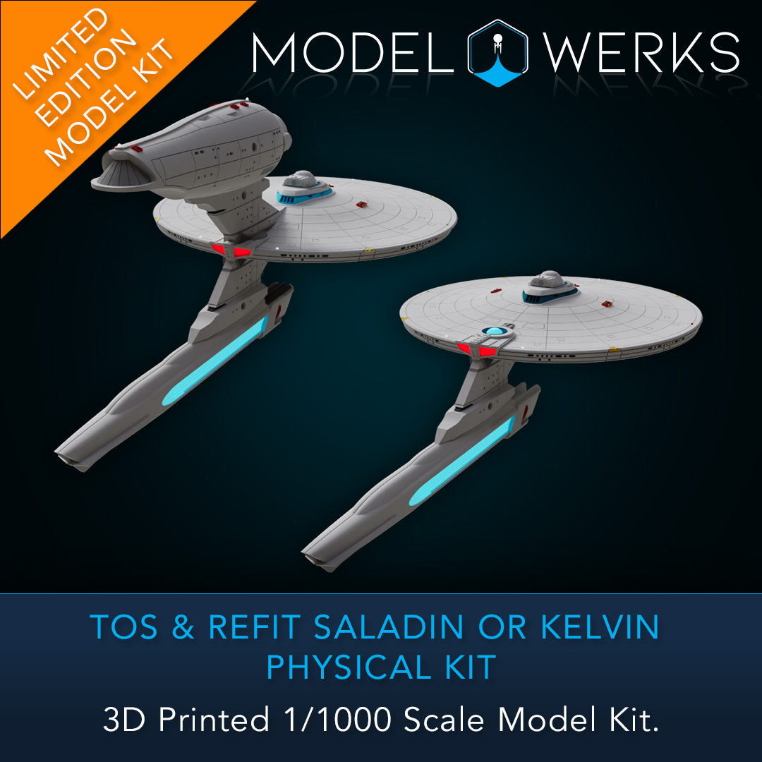 1/000 Saladin / Prime Kelvin Class Physical 3D Printed Kit