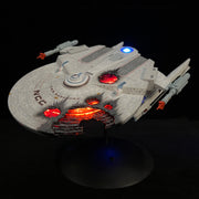 1K Scale USS Saratoga with battle damage