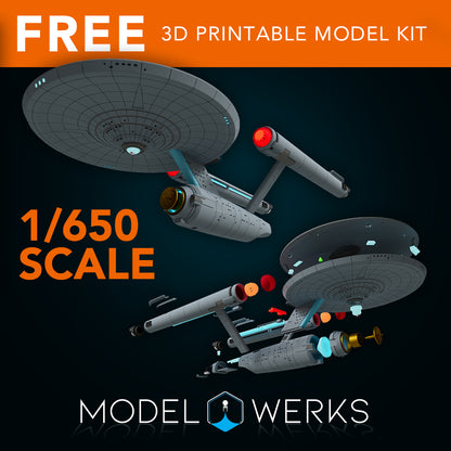 1/650 TOS Connie STL File Download