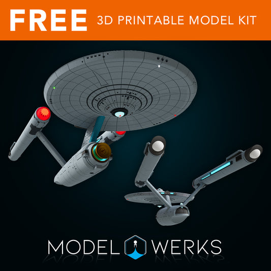 1/1000 TOS Connie STL File Download
