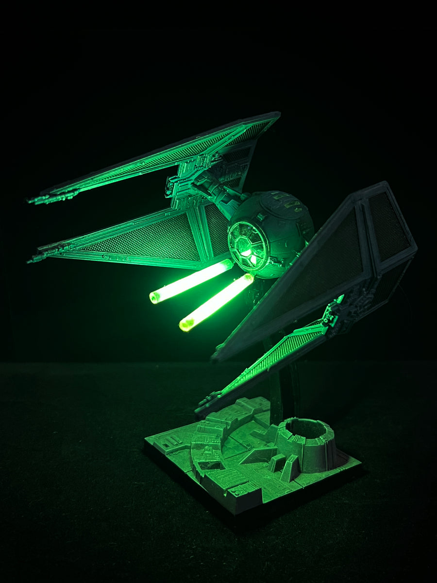 One-of-One Tie Interceptor 1/72 Scale — Illuminated Finished Display Model