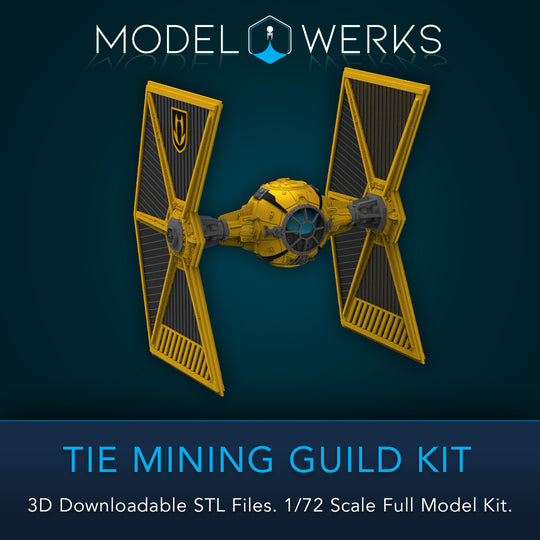 1/72 Scale Tie Mining Guild Kit STL File Download