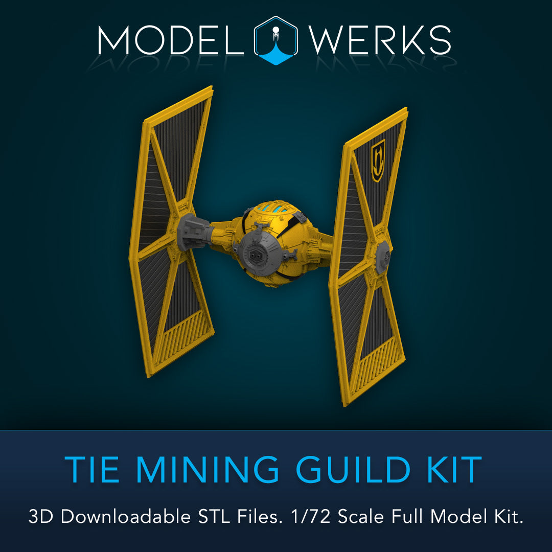 1/72 Scale Tie Mining Guild Kit STL File Download